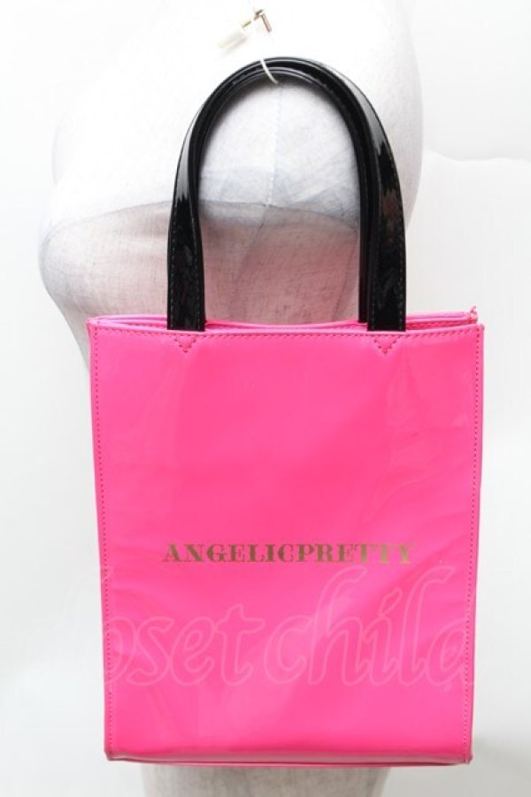 画像1: Angelic Pretty / ショッパー風トート  ピンク S-26-02-06-013-AP-BG-HR-ZS (1)
