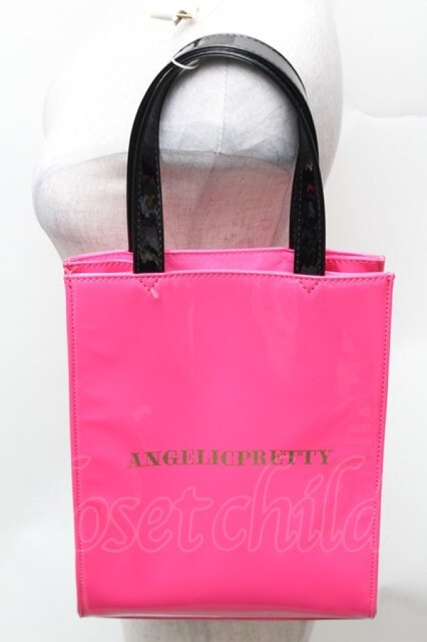 画像2: Angelic Pretty / ショッパー風トート  ピンク S-26-02-06-013-AP-BG-HR-ZS (2)