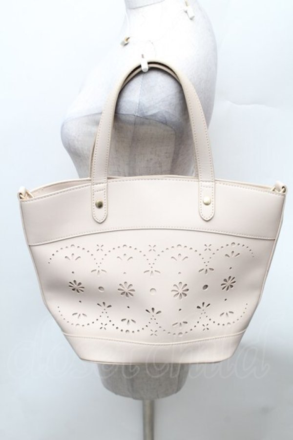 画像1: m petit by misako / 2WAYバッグ  ベージュ S-26-02-06-014-0-BG-HR-ZS (1)