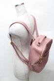 画像3: m petit by misako / キルティングリュック  ピンク S-26-02-06-015-LO-BG-HR-ZS (3)