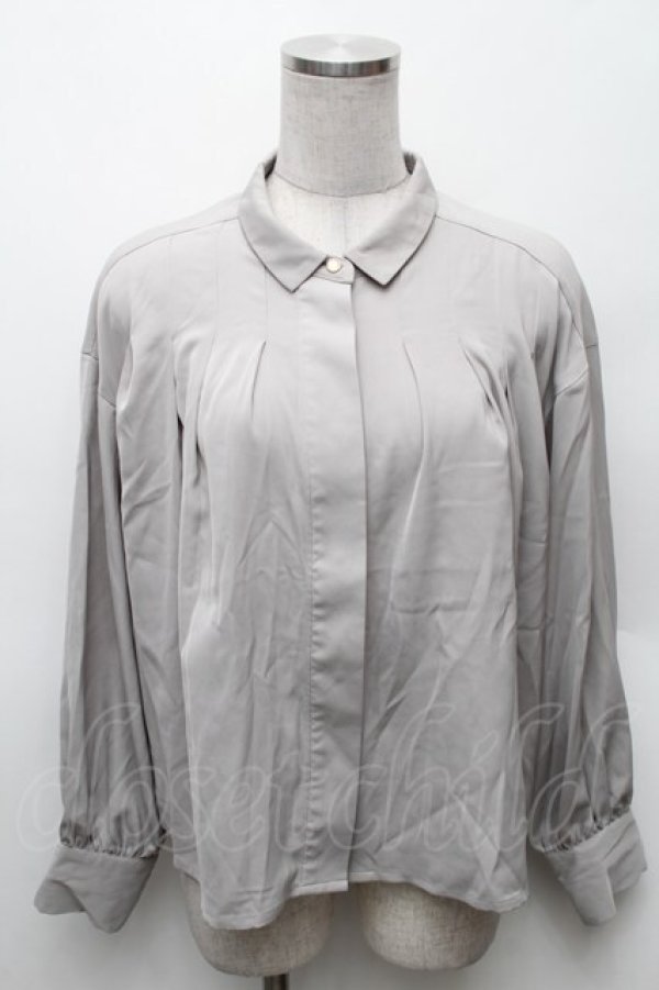 画像1: an another angelus / スモールカラータックシャツ  グレー S-26-02-06-023-CA-BL-HR-ZS (1)