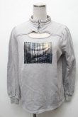 画像1: EAT ME / FRONTジップグラフィックトップス  グレー S-26-02-06-028-LO-TS-HR-ZS (1)