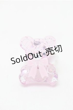 画像: Angelic Pretty / Milkyベアーリング  ピンク S-26-02-08-001-AP-AC-HR-ZS