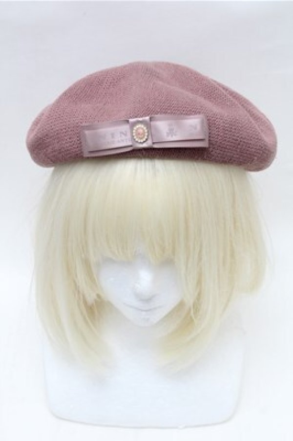 画像2: m petit by misako / NINA'S AM カメオベレー  ピンク S-26-02-08-007-LO-AC-HR-ZS (2)