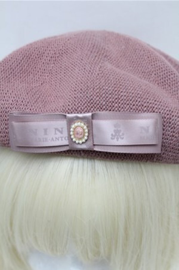 画像3: m petit by misako / NINA'S AM カメオベレー  ピンク S-26-02-08-007-LO-AC-HR-ZS (3)