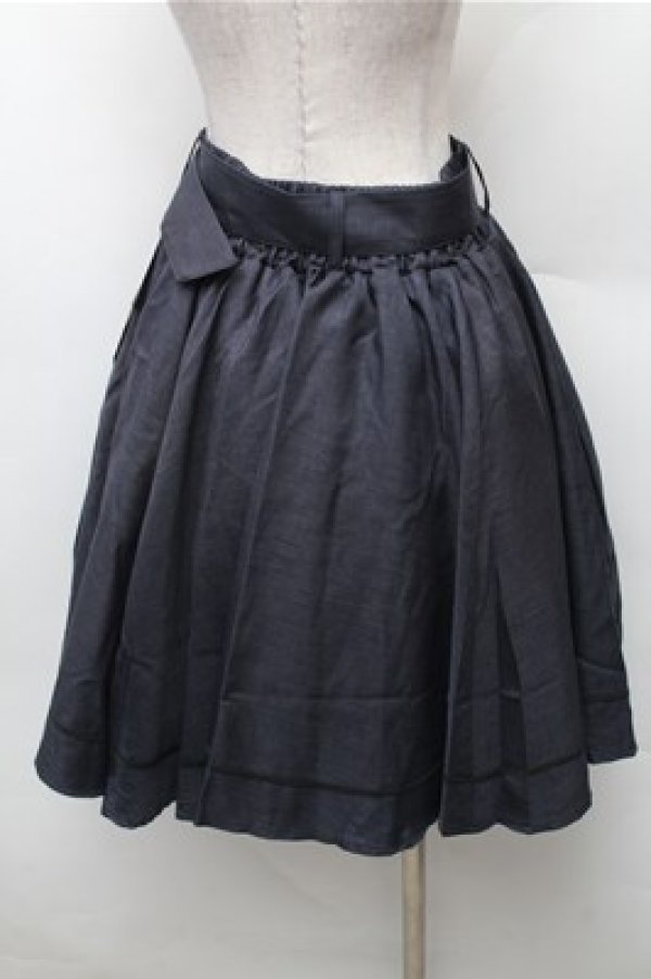 画像2: Kurumi Collaboration / マリンアカデミアスカート M 紺 S-26-02-08-059-LO-SK-HR-ZS (2)