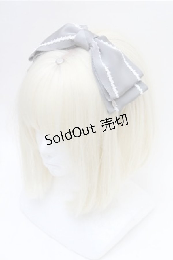 画像1: Angelic Pretty / Sophie Marineカチューシャ  グレー S-26-02-08-012-AP-AC-HR-ZS (1)