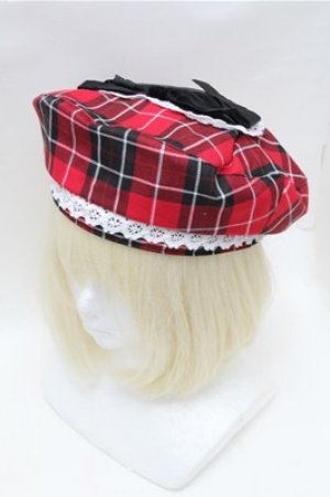 画像: Eri Aino's collaboration / AE*ベレー  赤 S-26-02-08-016-LO-AC-HR-ZS