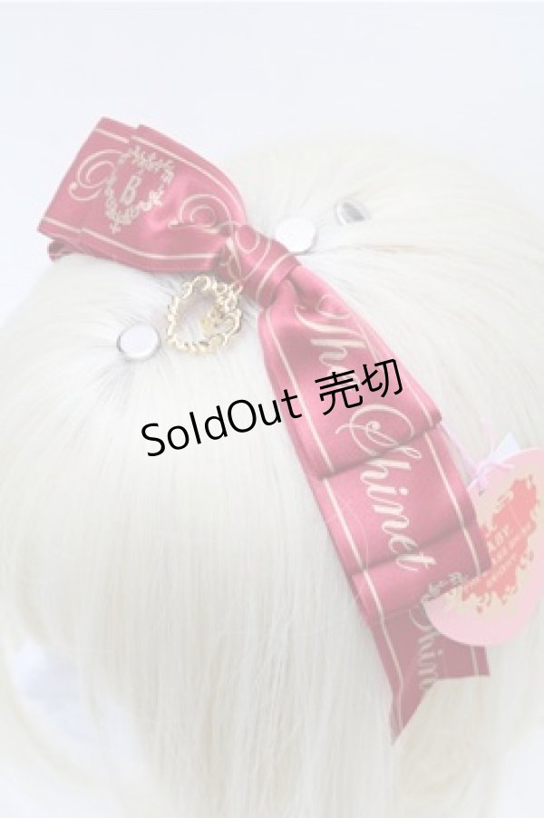 画像2: BABY,THE STARS SHINE BRIGHT / BABYリボンリボンカチューシャ  エンジ S-26-02-08-018-BA-AC-HR-ZS (2)