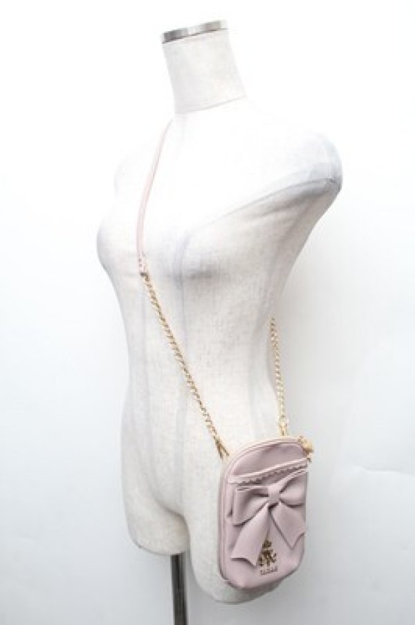 画像3: m petit by misako / NINA’S スマホショルダー バッグ  ピンクベージュ S-26-02-08-028-LO-ZA-HR-ZS (3)