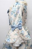 画像4: axes femme kawaii / アンティークローズ柄ワンピース  キナリｘブルー S-26-02-08-032-AX-OP-HR-ZS (4)