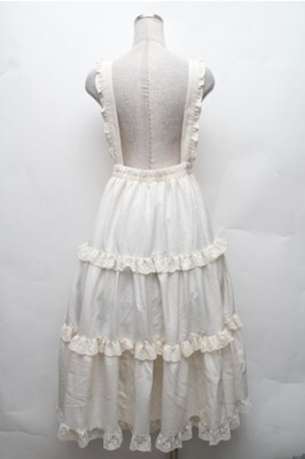 画像2: m petit by misako / TT*AOKマロンクリーム ジャンパースカート  アイボリー S-26-02-08-033-LO-OP-HR-ZS (2)