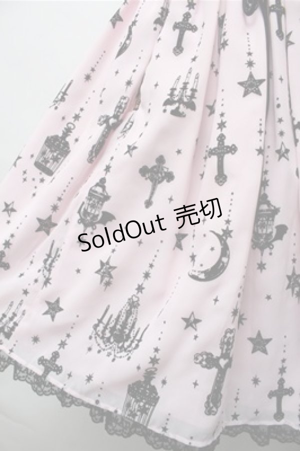 画像4: Angelic Pretty / Holy Lanternジャンパースカート（2022年）  ピンク S-26-02-08-034-AP-OP-HR-ZS (4)