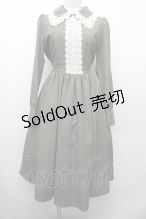 画像: Innocent World / セシルワンピース M グリーン S-26-02-09-035-IW-OP-HR-ZS