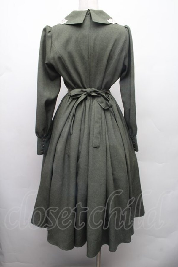 画像2: Innocent World / セシルワンピース M グリーン S-26-02-09-035-IW-OP-HR-ZS (2)