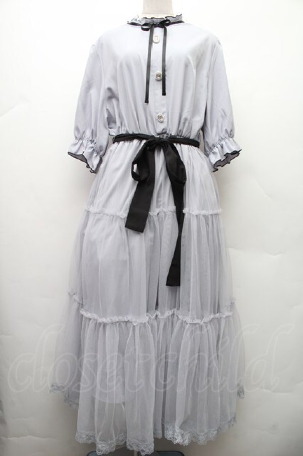 画像1: Lovely Tency / 眞白ありすコラボ/ワンピース 4L サックス S-26-02-09-038-LO-OP-AS-ZS (1)