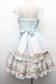 画像2: Angelic Pretty / Day Dream Carnivalティアードジャンパースカート  サックス S-26-02-09-040-AP-OP-AS-ZS (2)