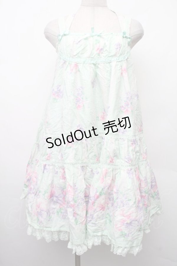 画像1: Angelic Pretty / Sugar Pansy Dollジャンパースカート  ミント S-26-02-09-042-AP-OP-HR-ZS (1)