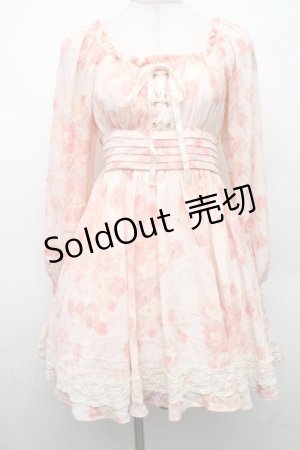 画像: LIZ LISA / プリンセス柄ワンピース 0 ピンク S-26-02-09-044-LO-OP-HR-ZS