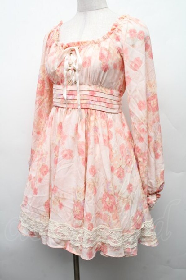 画像3: LIZ LISA / プリンセス柄ワンピース 0 ピンク S-26-02-09-044-LO-OP-HR-ZS (3)