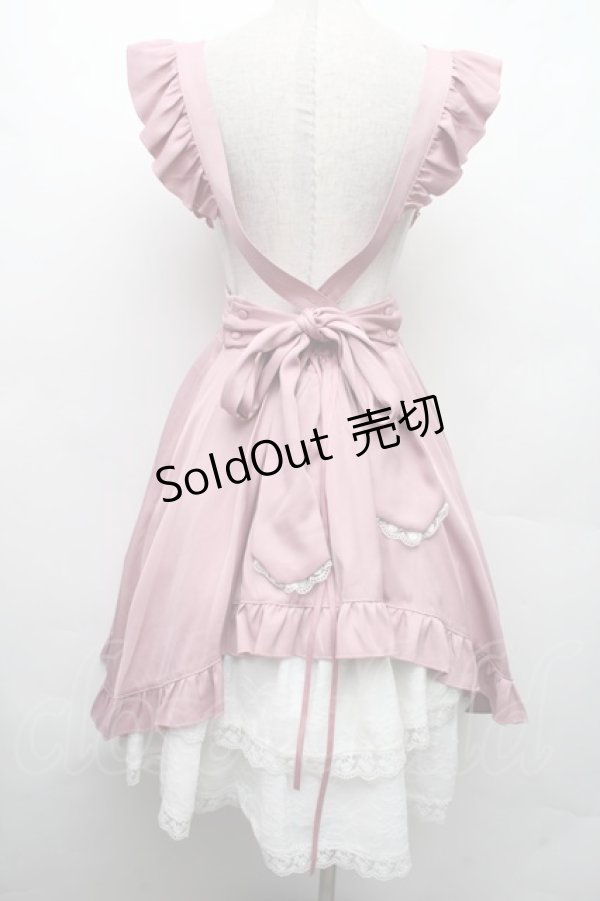 画像2: Amavel / Princess Afternoon tea Party ジャンパースカート  ピンク S-26-02-09-046-CA-OP-HR-ZS (2)