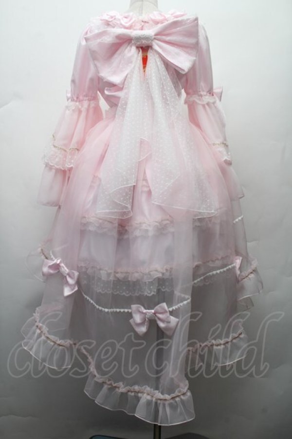画像2: BABY,THE STARS SHINE BRIGHT / くみゃちゃんのLittle Angelワンピース  ピンク S-26-02-09-048-BA-OP-AS-ZS (2)