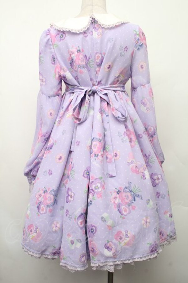 画像2: Angelic Pretty / Sweetie Violetワンピース  ラベンダー S-26-02-09-051-AP-OP-AS-ZS (2)