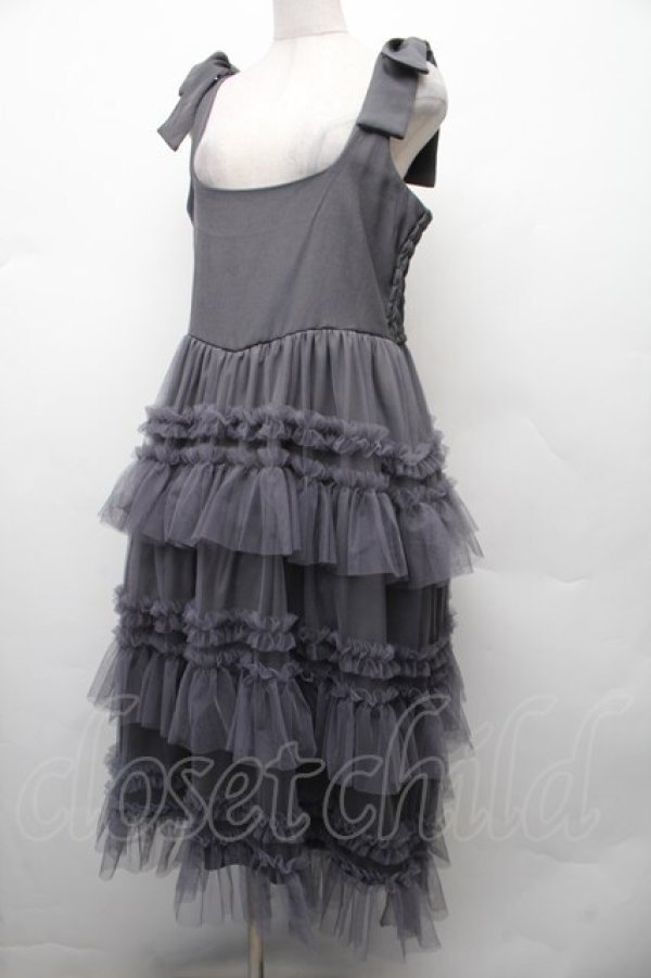 画像3: FLC / 皆方由衣コラボワンピース LL グレー S-26-02-09-057-LO-OP-AS-ZS (3)