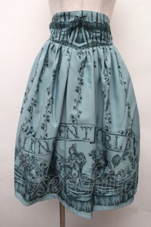 画像: Innocent World / 女王と天使の物語スカート  ブルー S-26-02-09-058-IW-SK-HR-ZS