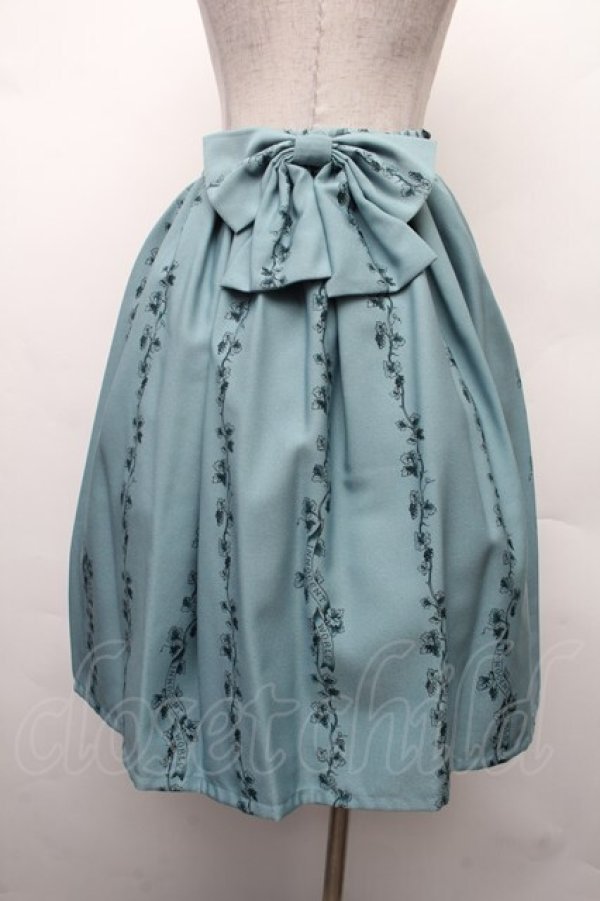 画像2: Innocent World / 女王と天使の物語スカート  ブルー S-26-02-09-058-IW-SK-HR-ZS (2)