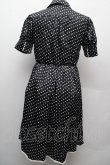 画像2: Swankiss / DOTパールワンピース  黒ｘ白 S-26-02-09-017-CA-OP-HR-ZS (2)