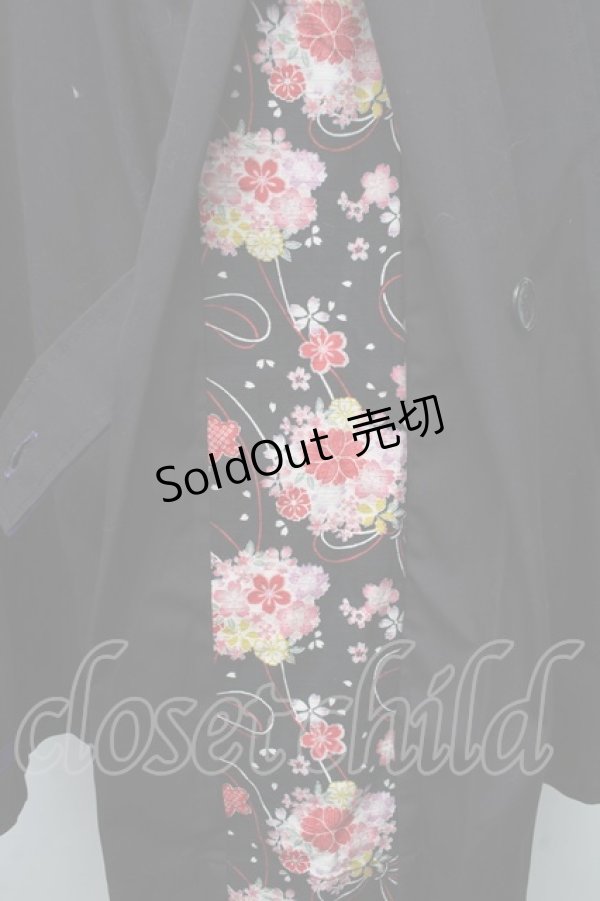 画像4: gouk / 【薄桜鬼】土方歳三・洋装風ポンチョ  黒 S-26-02-09-028-GO-TO-AS-ZS (4)