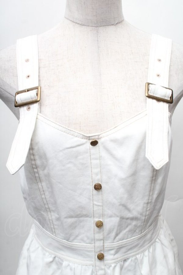 画像3: axes femme POETIQUE / ティアードロングワンピース  白 S-26-02-10-045-AX-OP-AS-ZS (3)