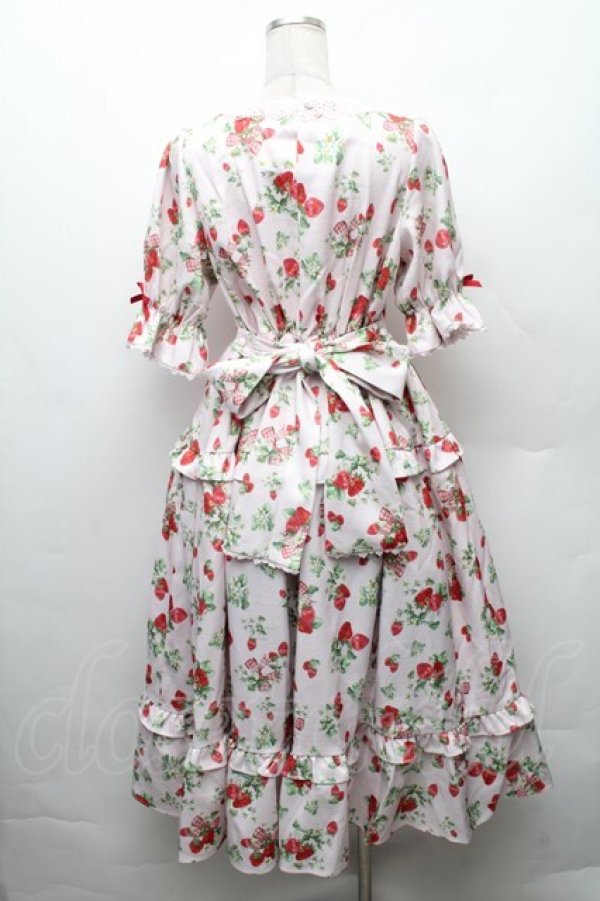 画像2: axes femme kawaii / クラシックベリーワンピース  ピンク S-26-02-10-050-AX-OP-AS-ZS (2)