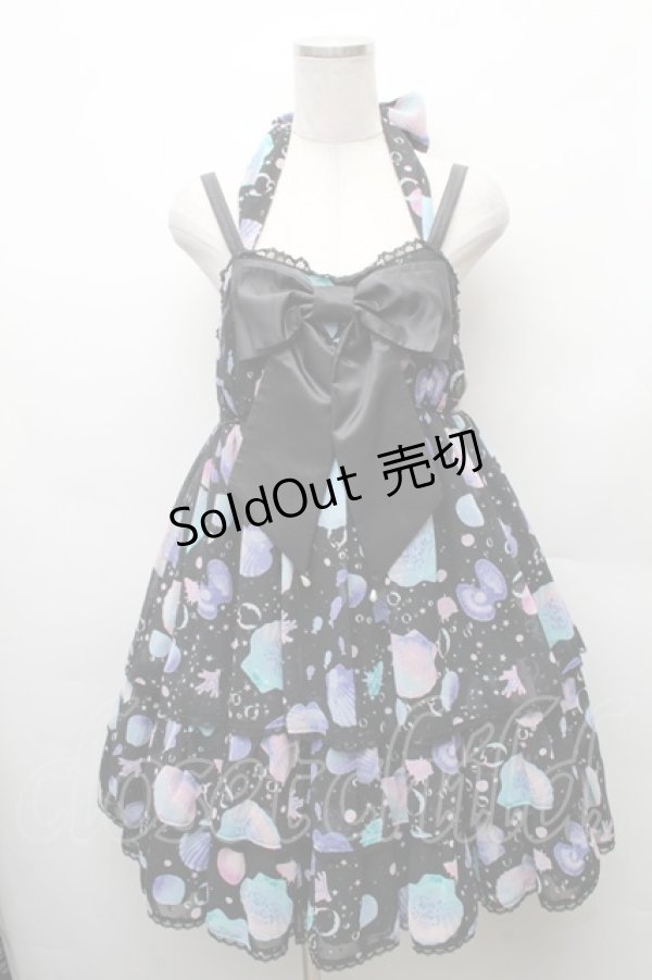 画像1: Angelic Pretty / Dream Marineジャンパースカートセット  黒 S-26-02-10-058-AP-OP-HR-ZS (1)