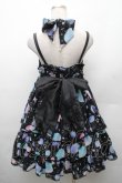画像2: Angelic Pretty / Dream Marineジャンパースカートセット  黒 S-26-02-10-058-AP-OP-HR-ZS (2)