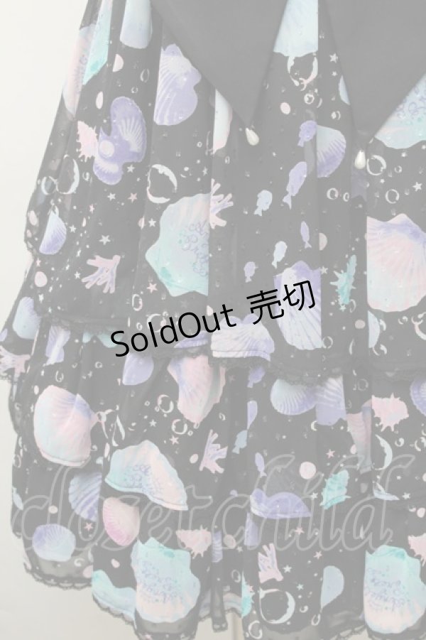 画像4: Angelic Pretty / Dream Marineジャンパースカートセット  黒 S-26-02-10-058-AP-OP-HR-ZS (4)