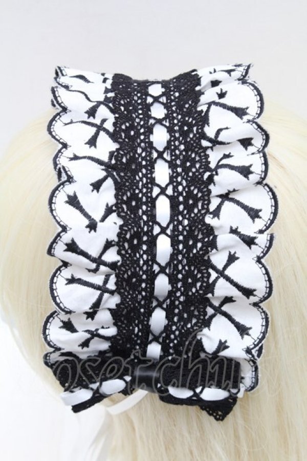 画像2: LOLITA / ヘッドドレス   S-26-02-10-008-LO-ZA-AS-ZS (2)