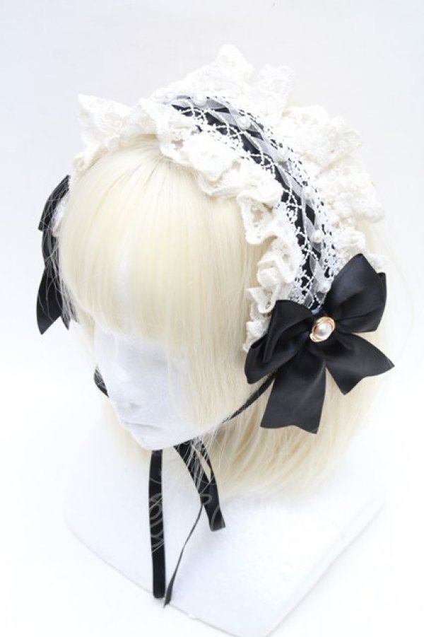 画像1: LOLITA / ヘッドドレス   S-26-02-10-009-LO-ZA-AS-ZS (1)