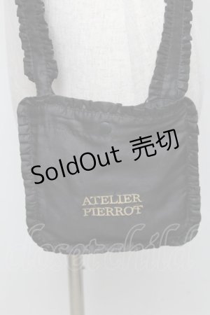 画像: ATELIER PIERROT / ノベルティオリジナルサコッシュ  黒 S-26-02-10-020-EL-BG-AS-ZS