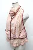 画像2: axes femme / ビッグリボンストール  ピンク S-26-02-10-021-AX-ZA-AS-ZS (2)