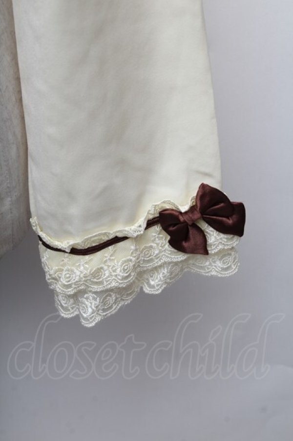 画像3: MARBLE / パイピング飾りエンブレムショートジャケット  イエロー S-26-02-10-023-GO-JA-HR-ZS (3)