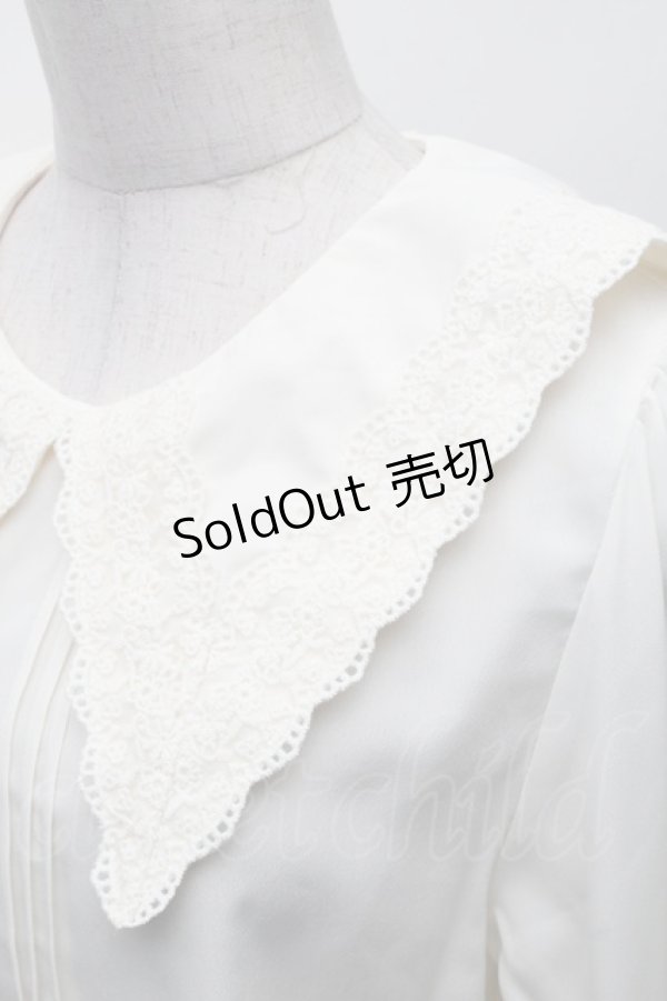 画像3: axes femme POETIQUE / ビッグカラープルブラウス  オフ S-26-02-10-028-AX-BL-HR-ZS (3)