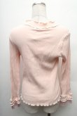 画像2: axes femme / プリーツチュールメロープルオーバー  ピンク S-26-02-10-031-AX-TO-HR-ZS (2)