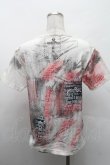 画像2: PUNK / スカルプリントTシャツ  白 S-26-02-11-044-PU-TO-HR-ZS (2)