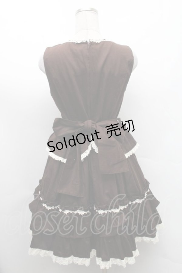 画像2: Innocent World / ハートレースワンピース  ブラウン S-26-02-11-049-IW-OP-AS-ZS (2)