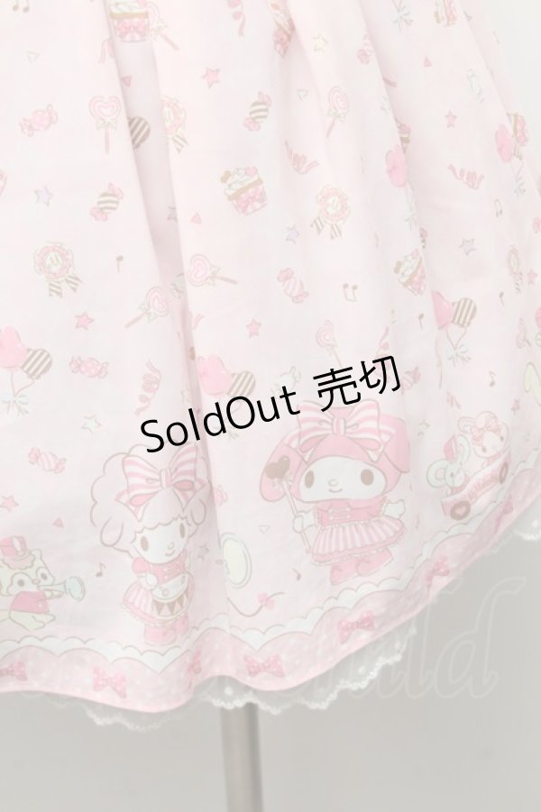 画像3: LOLITA / マイメロディ 大人スカート(パレード)  ピンク S-26-02-11-059-LO-SK-AS-ZS (3)