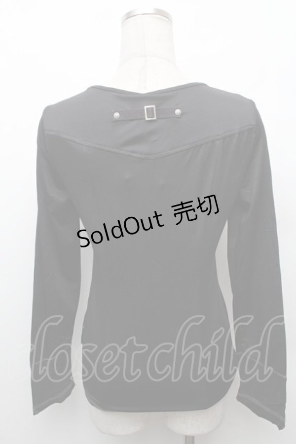 画像2: Ozz Croce / フロントZIPトップス  黒 S-26-02-11-007-OO-TO-AS-ZS (2)