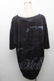 画像2: NieR Clothing / 転写プリントトップス  黒 S-26-02-11-010-PU-TO-AS-ZS (2)