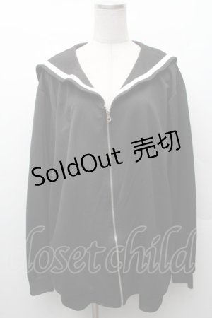 画像: GOTH / セーラーパーカー  黒 S-26-02-11-011-GO-TO-AS-ZS